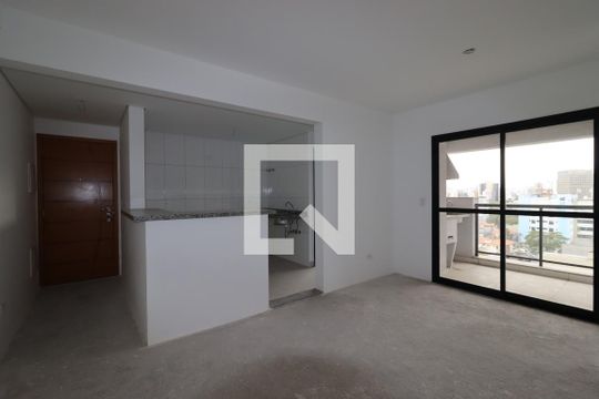Sala de apartamento à venda com 3 quartos, 81m² em Jardim, Santo André