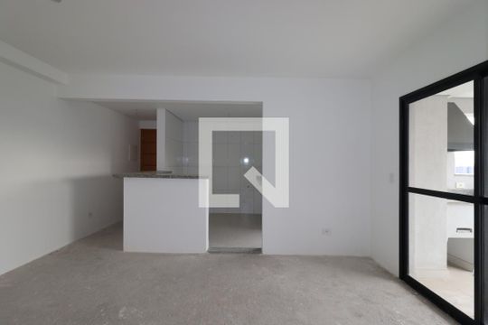 Sala de apartamento à venda com 3 quartos, 81m² em Jardim, Santo André