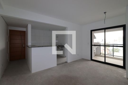 Sala de apartamento à venda com 3 quartos, 82m² em Jardim, Santo André
