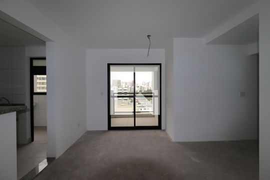 Sala de apartamento à venda com 3 quartos, 82m² em Jardim, Santo André