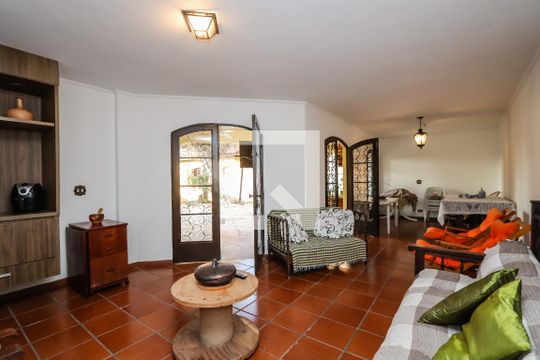 Área comum - Salão de festas de casa para alugar com 4 quartos, 420m² em Jardim Leonor, São Paulo