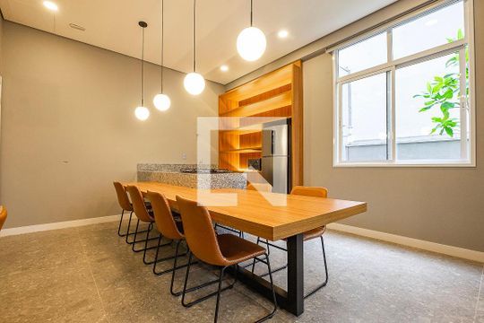 Espaço Gourmet de kitnet/studio à venda com 1 quarto, 25m² em Pinheiros, São Paulo