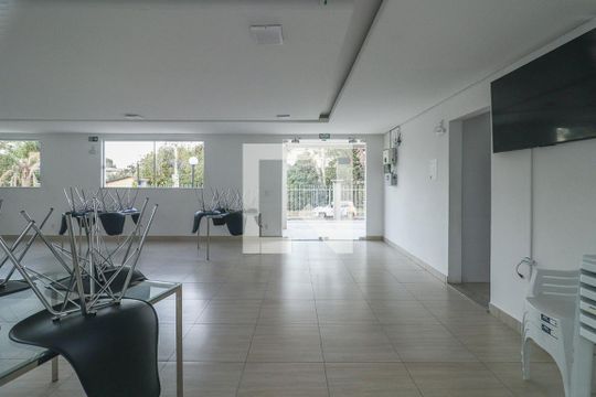 Área comum - Salão de festas de apartamento à venda com 2 quartos, 44m² em Rubem Berta, Porto Alegre