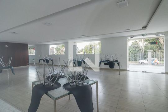 Área comum - Salão de festas de apartamento à venda com 2 quartos, 44m² em Rubem Berta, Porto Alegre