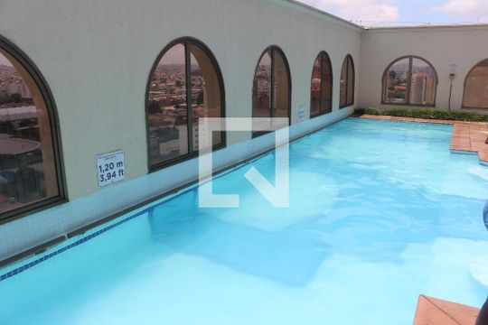 Área comum - Piscina de kitnet/studio à venda com 1 quarto, 36m² em Santa Paula, São Caetano do Sul