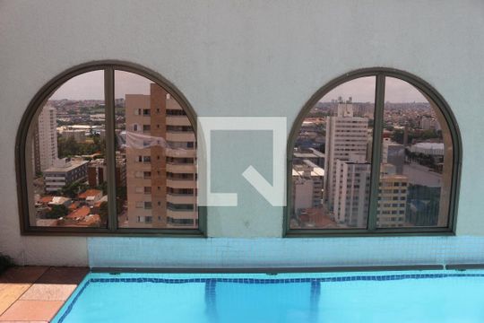 Área comum - Piscina de kitnet/studio à venda com 1 quarto, 36m² em Santa Paula, São Caetano do Sul