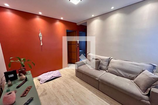 Sala de apartamento à venda com 2 quartos, 56m² em Jardim Vila Galvao, Guarulhos