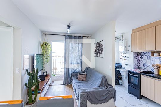 Sala de apartamento à venda com 2 quartos, 44m² em Vila Souza, São Paulo