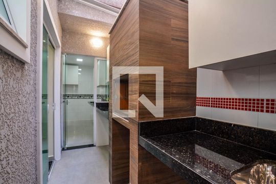Área Gourmet de apartamento para alugar com 3 quartos, 83m² em Vila Metalúrgica, Santo André