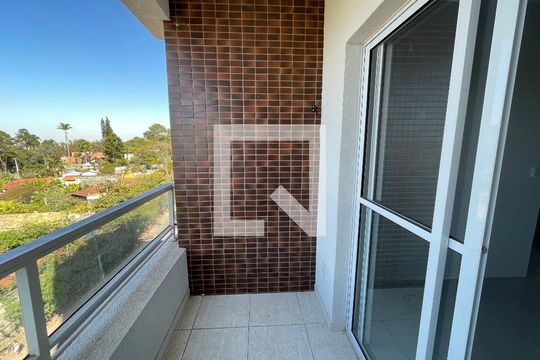 Varanda da Sala de apartamento para alugar com 2 quartos, 57m² em Granja Viana, Cotia