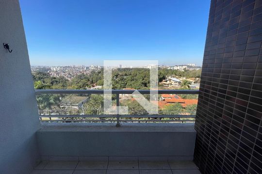 Varanda da Sala de apartamento para alugar com 2 quartos, 57m² em Granja Viana, Cotia