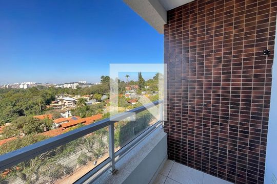 Varanda da Sala de apartamento para alugar com 2 quartos, 57m² em Granja Viana, Cotia