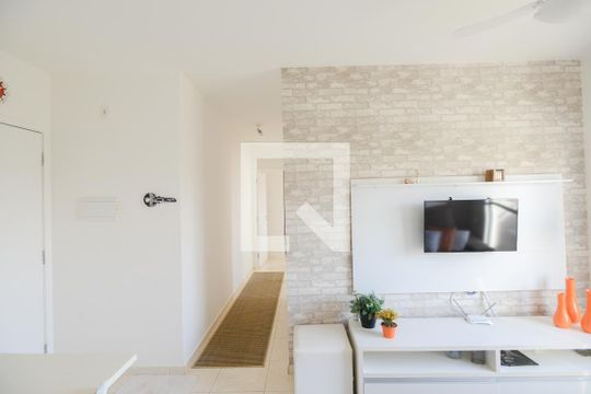 Sala de apartamento para alugar com 2 quartos, 49m² em Campos Elísios, Ribeirão Preto