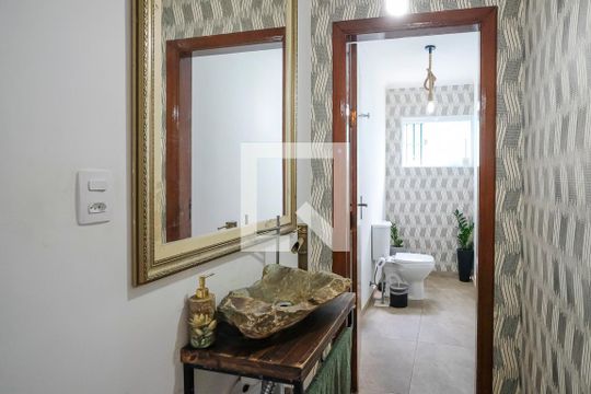 Lavabo de casa à venda com 3 quartos, 442m² em Oswaldo Cruz, São Caetano do Sul