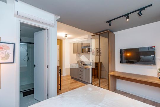 Studio de kitnet/studio à venda com 1 quarto, 25m² em Jardim das Acacias, São Paulo