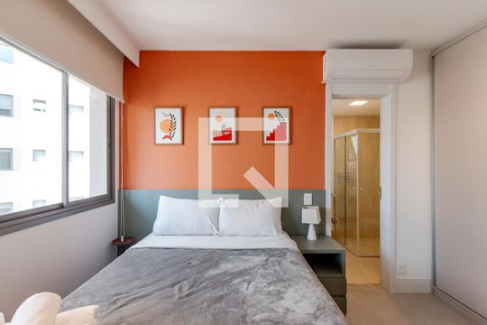 Studio de kitnet/studio para alugar com 1 quarto, 23m² em Santo Amaro, São Paulo