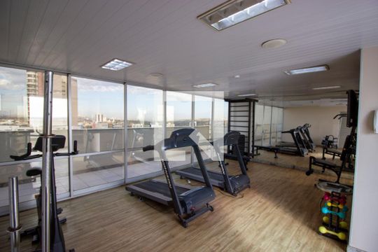 Área comum de kitnet/studio para alugar com 1 quarto, 34m² em Setor Hoteleiro, Brasília