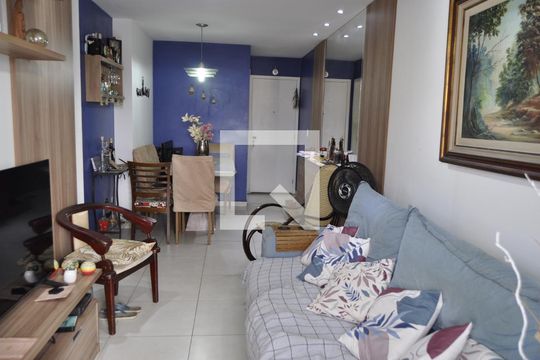 Sala de apartamento à venda com 3 quartos, 68m² em Engenho de Dentro, Rio de Janeiro