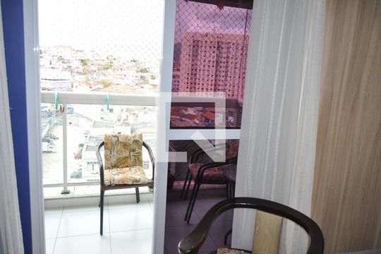 Sacada/Sala de apartamento à venda com 3 quartos, 68m² em Engenho de Dentro, Rio de Janeiro