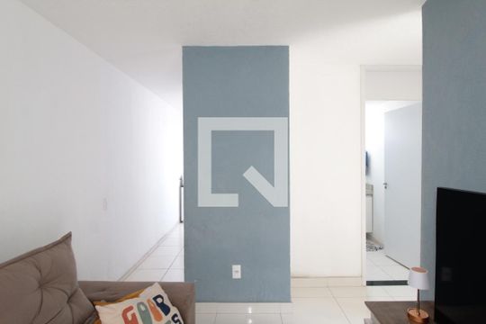 Sala de apartamento para alugar com 2 quartos, 44m² em Nossa Senhora da Conceição, Contagem