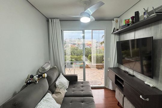 ala de Jantar de apartamento à venda com 3 quartos, 84m² em Parque Sao Vicente, Santo André