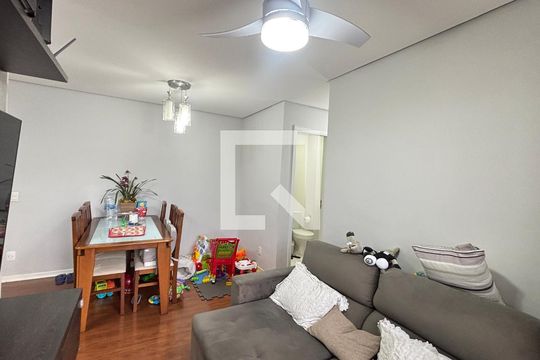 Sala de Jantar de apartamento à venda com 3 quartos, 84m² em Parque Sao Vicente, Santo André