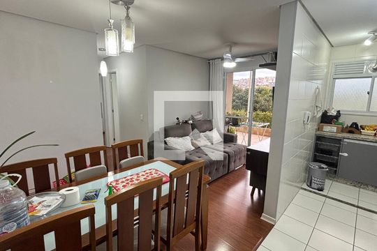 Sala de Jantar de apartamento à venda com 3 quartos, 84m² em Parque Sao Vicente, Santo André