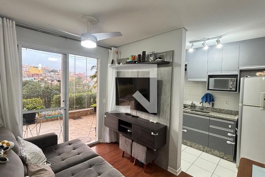  Sala de Jantar de apartamento à venda com 3 quartos, 84m² em Parque Sao Vicente, Santo André