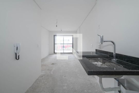 Cozinha de kitnet/studio para alugar com 1 quarto, 32m² em Ipiranga, São Paulo