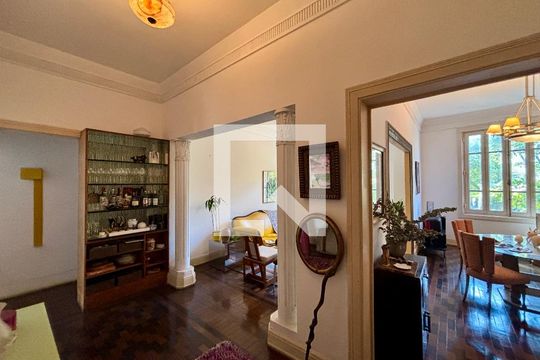 Sala - hall de entrada de apartamento para alugar com 3 quartos, 145m² em Copacabana, Rio de Janeiro