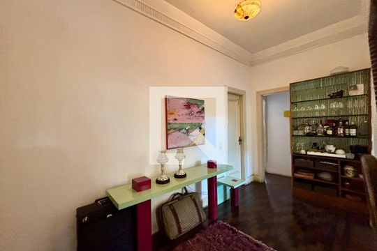Sala - hall de entrada de apartamento para alugar com 3 quartos, 145m² em Copacabana, Rio de Janeiro