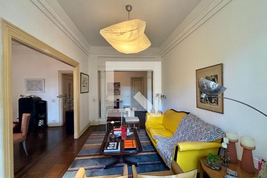 Sala de apartamento para alugar com 3 quartos, 145m² em Copacabana, Rio de Janeiro