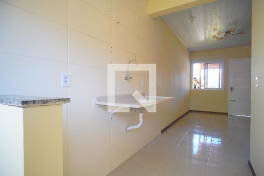 Cozinha de casa à venda com 2 quartos, 54m² em São Borja, São Leopoldo