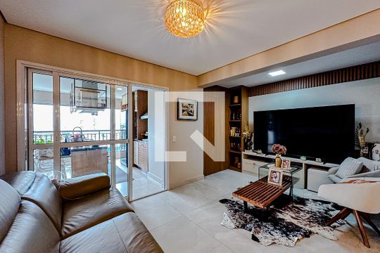 Sala de apartamento à venda com 3 quartos, 115m² em Belenzinho, São Paulo
