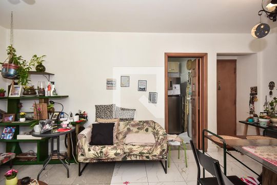 Sala de apartamento à venda com 2 quartos, 54m² em Vila Andrade, São Paulo