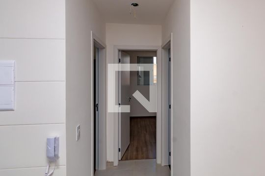 Corredor de apartamento à venda com 2 quartos, 54m² em Santa Branca, Belo Horizonte