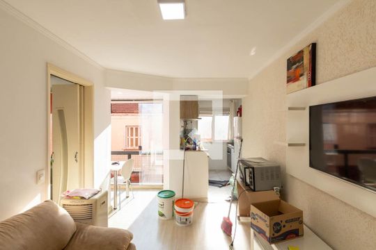 Sala de apartamento à venda com 1 quarto, 40m² em Campos Elíseos, São Paulo