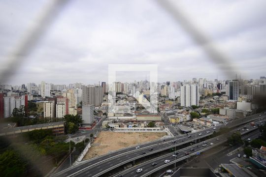 Sala de apartamento para alugar com 1 quarto, 37m² em Liberdade, São Paulo