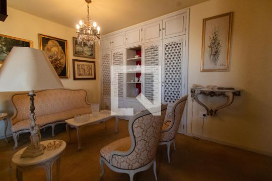 Sala de Estar de apartamento à venda com 4 quartos, 571m² em Bosque, Campinas