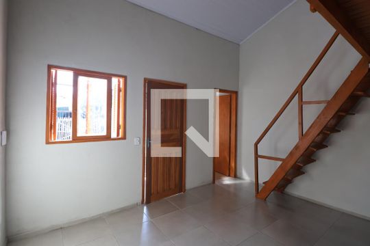 Sala/Cozinha de casa para alugar com 1 quarto, 32m² em Estância Velha, Canoas