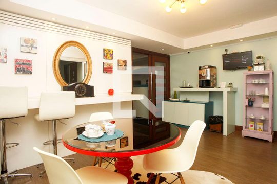 Área Comum - Café de apartamento à venda com 2 quartos, 55m² em Floresta, Porto Alegre