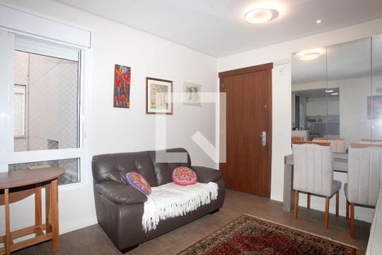 Sala de apartamento à venda com 2 quartos, 55m² em Floresta, Porto Alegre