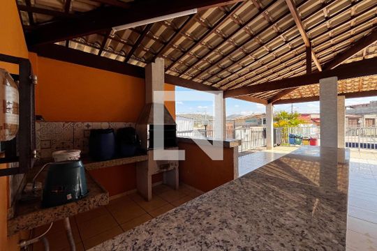 Área comum de apartamento para alugar com 2 quartos, 50m² em Felixlândia (justinópolis), Ribeirão das Neves