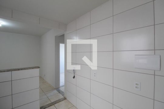 Cozinha e Área de Serviço de apartamento para alugar com 2 quartos, 50m² em Felixlândia (justinópolis), Ribeirão das Neves