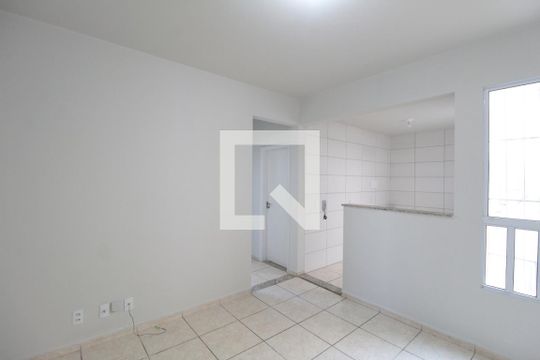 Sala de apartamento para alugar com 2 quartos, 50m² em Felixlândia (justinópolis), Ribeirão das Neves