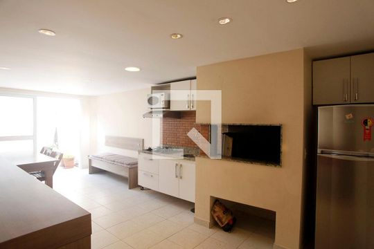 Área Comum - Salão de Festas de apartamento à venda com 2 quartos, 58m² em Bom Fim, Porto Alegre