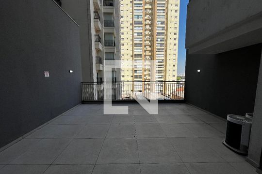 Área gourmet de kitnet/studio à venda com 1 quarto, 26m² em Santana, São Paulo