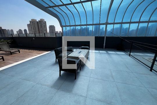 Área gourmet de kitnet/studio à venda com 1 quarto, 26m² em Santana, São Paulo