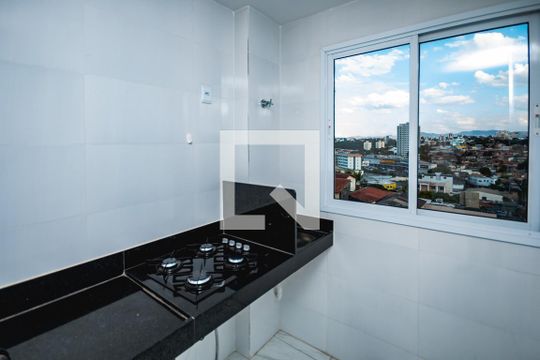 Cozinha de apartamento para alugar com 2 quartos, 45m² em Santa Monica, Belo Horizonte
