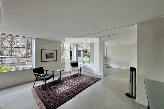 Hall Social Bloco de apartamento para alugar com 3 quartos, 210m² em Santo Amaro, São Paulo